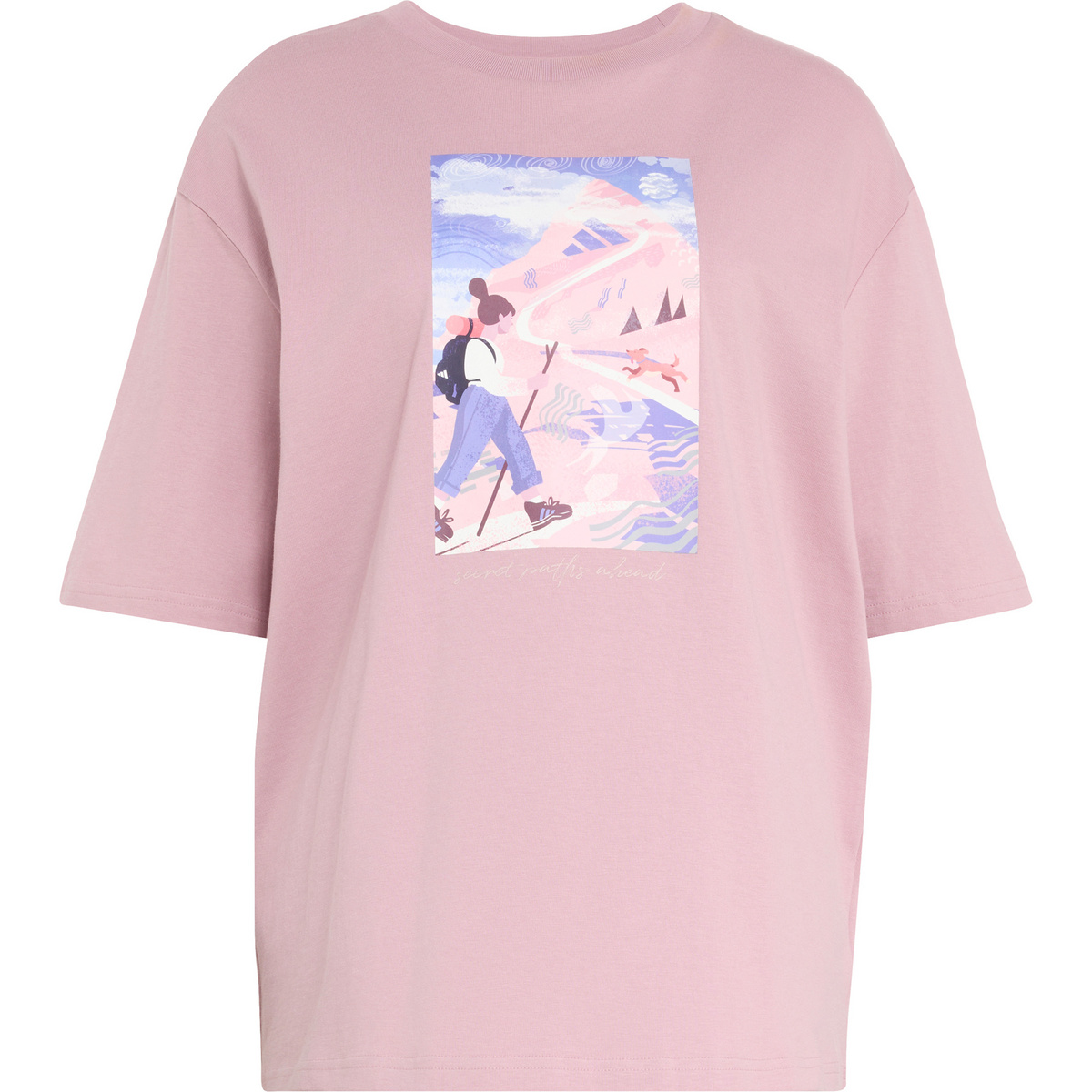 adidas Terrex Damen Secret Paths Ahead Graphic T-Shirt