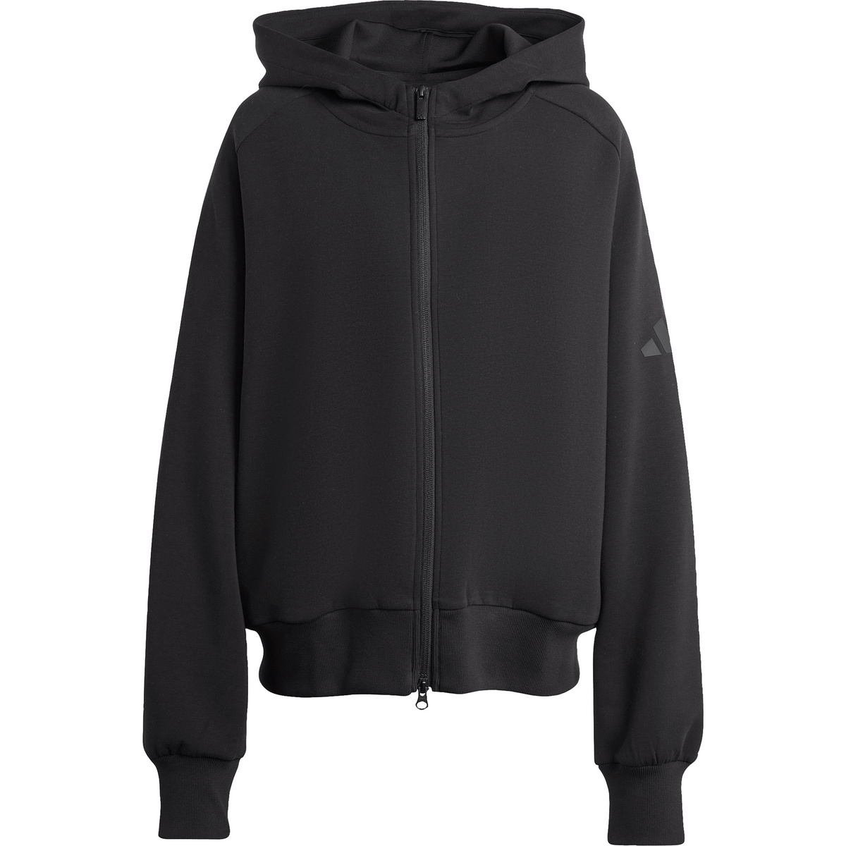 adidas Damen Soft Lux Zip Hoodie Jacke