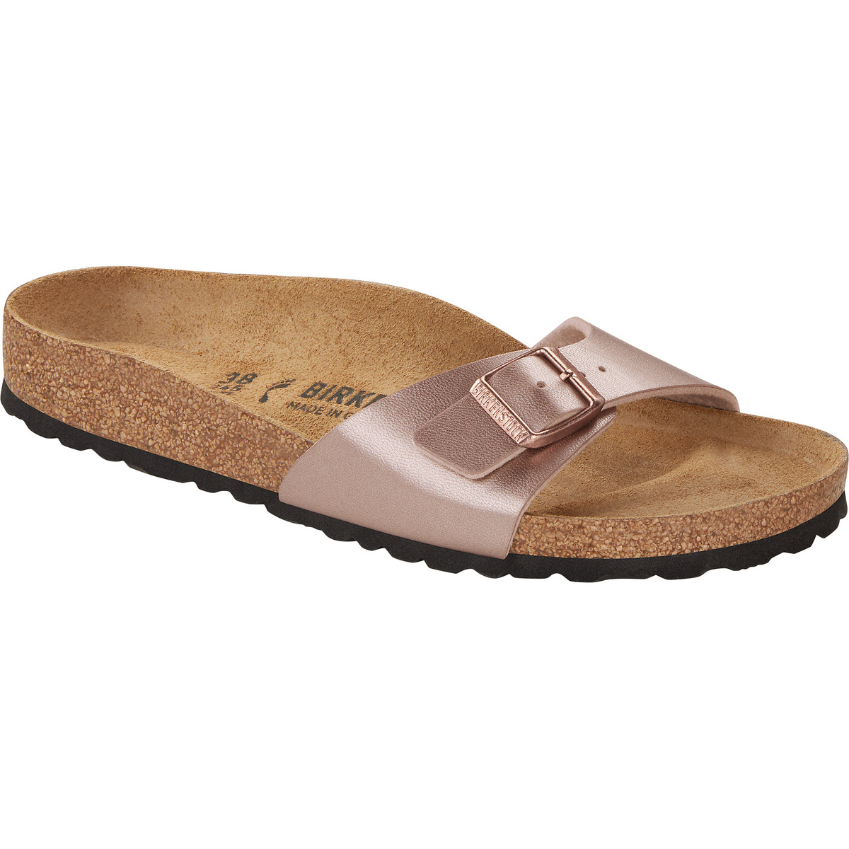 Birkenstock Damen Madrid BF Metallic Sandale