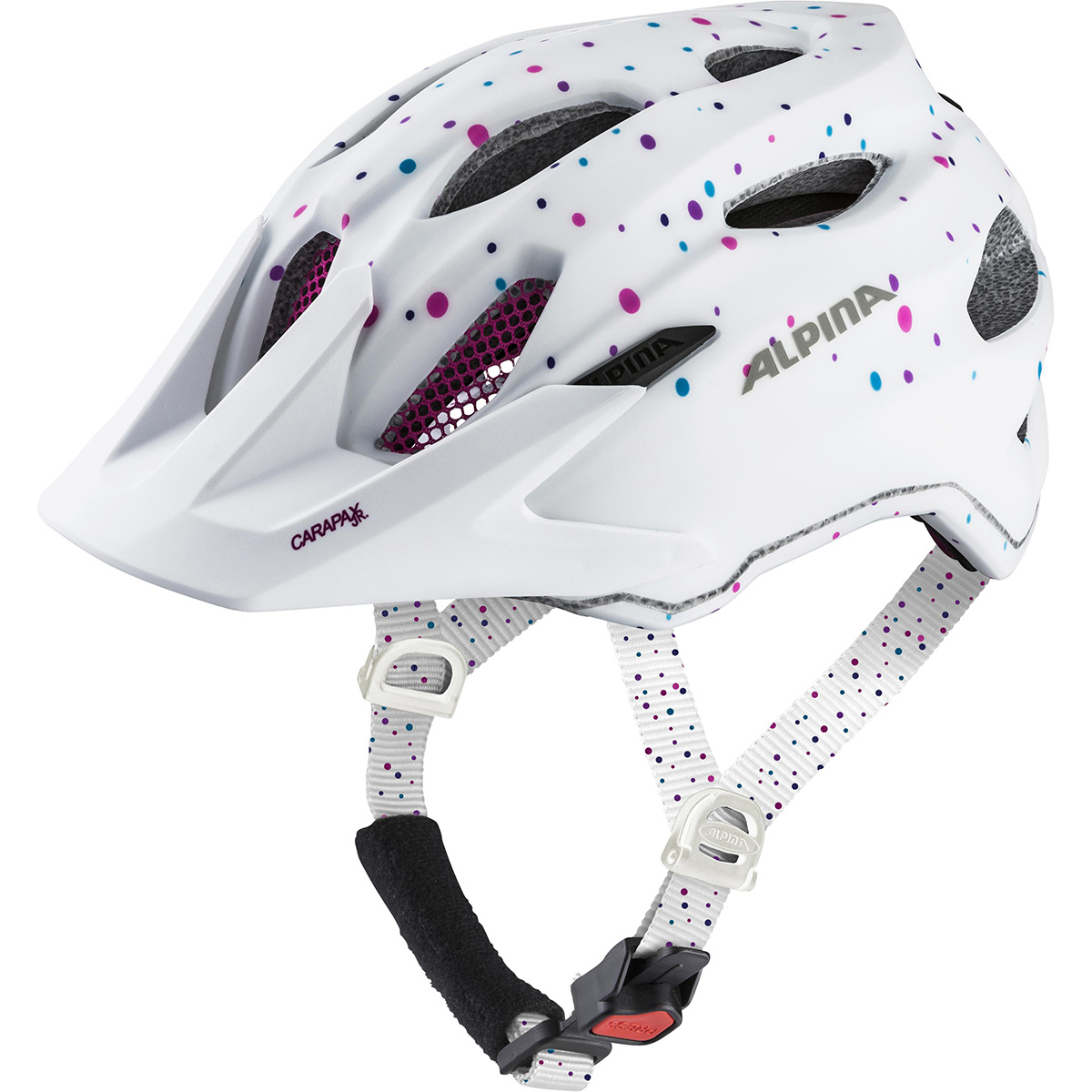 Alpina Kinder Carapax JR. Fahrradhelm