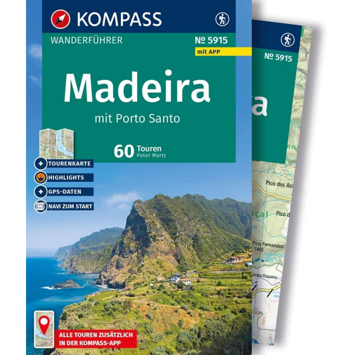 Kompass Verlag WF 5915 Madeira