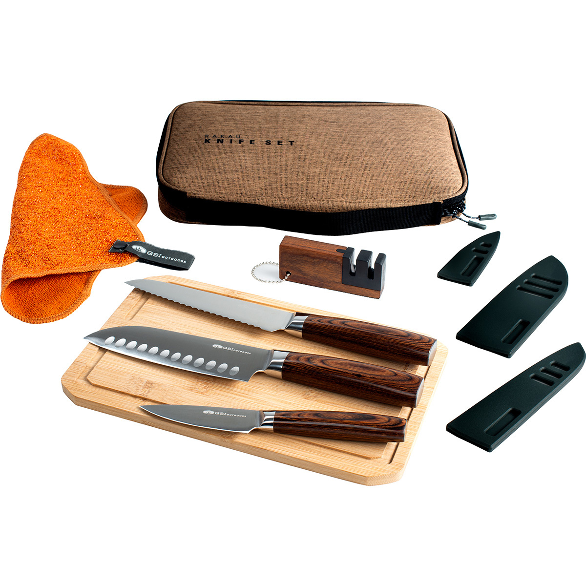 GSI Rakau Messer Set