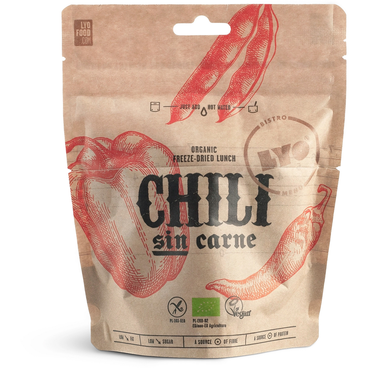 Lyofood Organic Chili Sin Carne Bistro