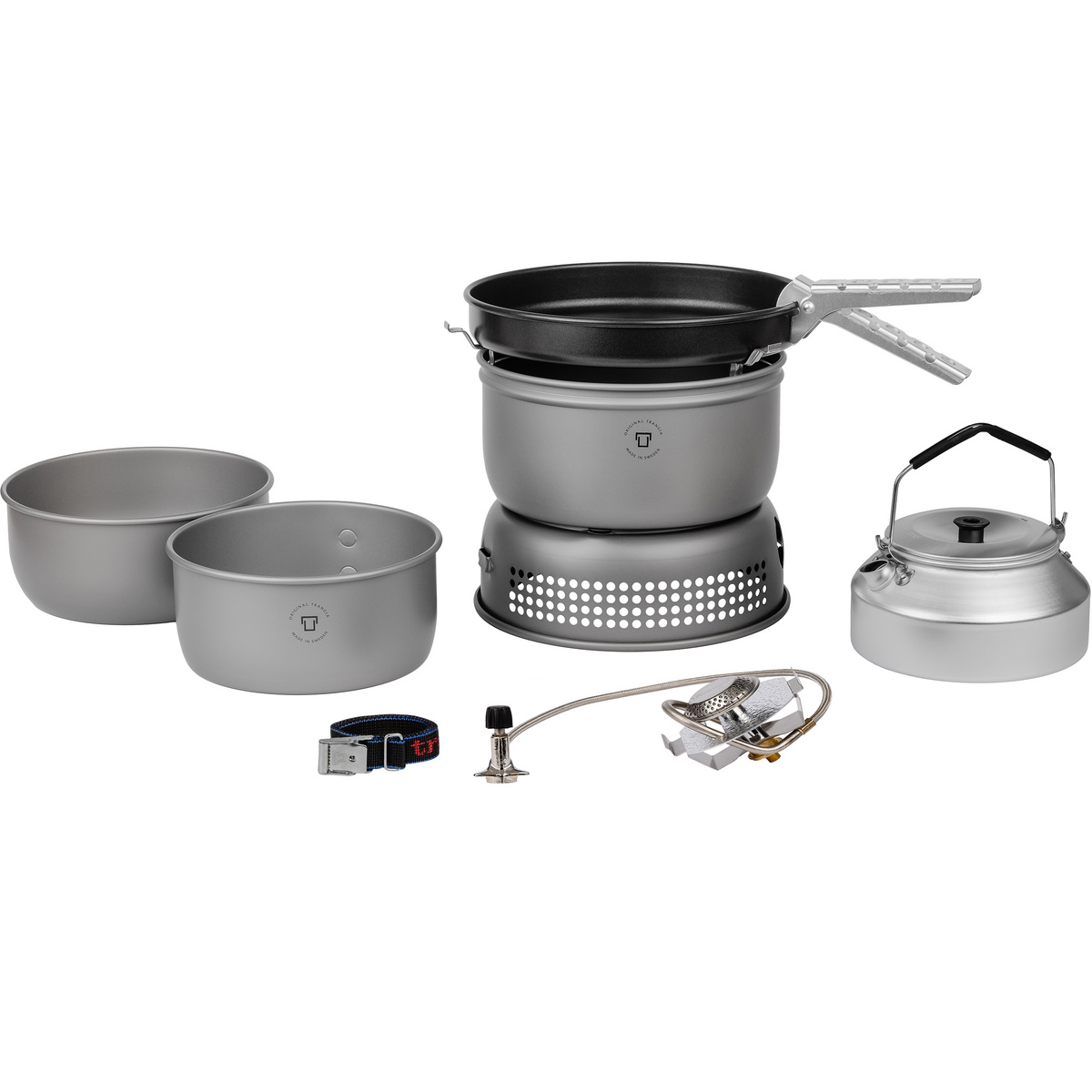 Trangia Sturmkocher groß HA ALU 25-4 mit Gasbrenner