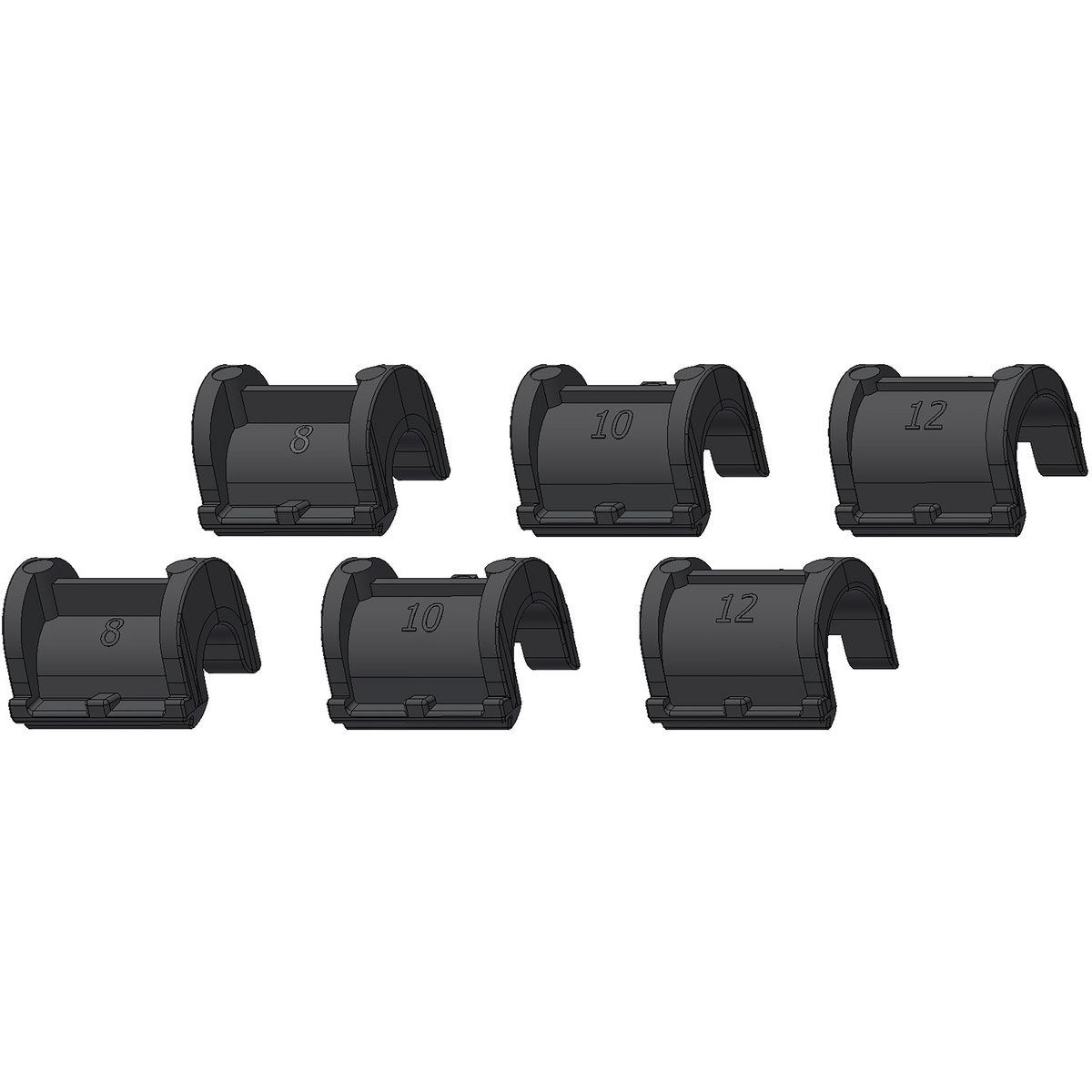 Ortlieb QL2.1 Haken Einsätze