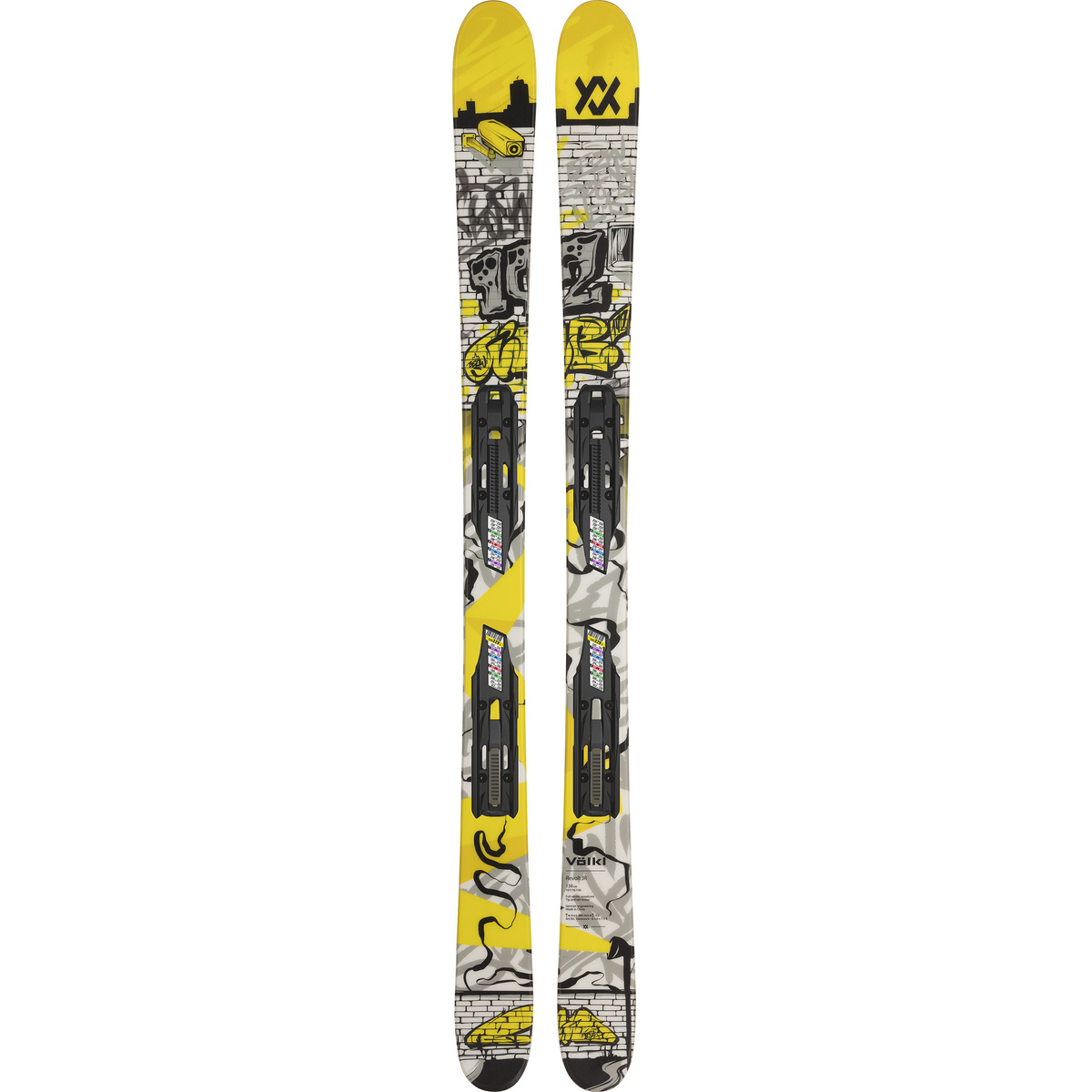 Völkl Kinder Revolt Jr Urban+4.5 Vmotion Freerideskiset 24/25