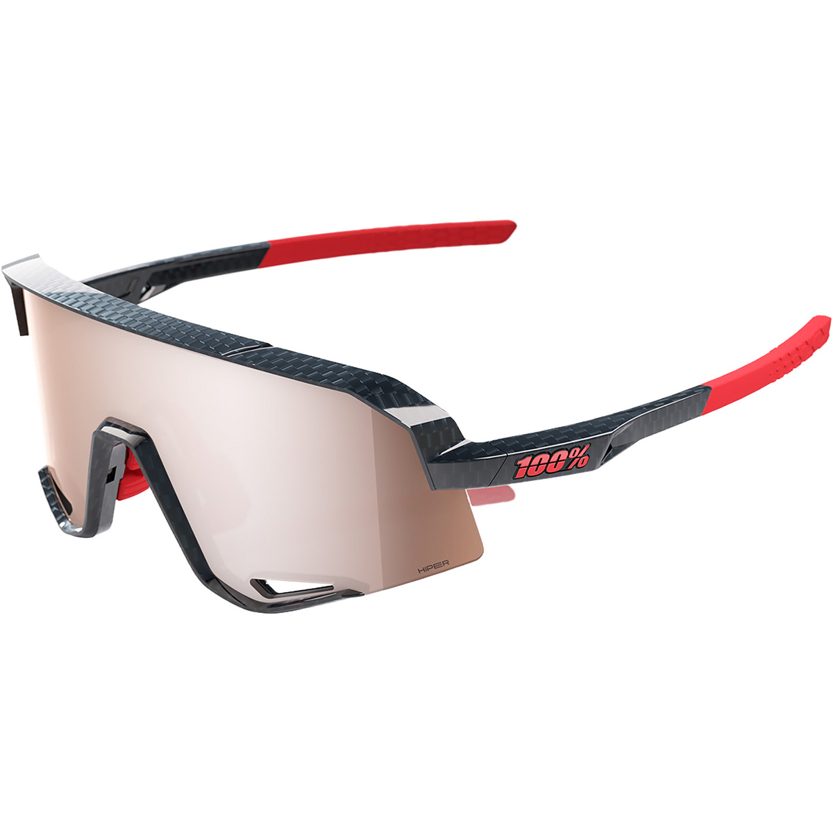 100% Slendale HiPER Crimson-Silver Sportbrille