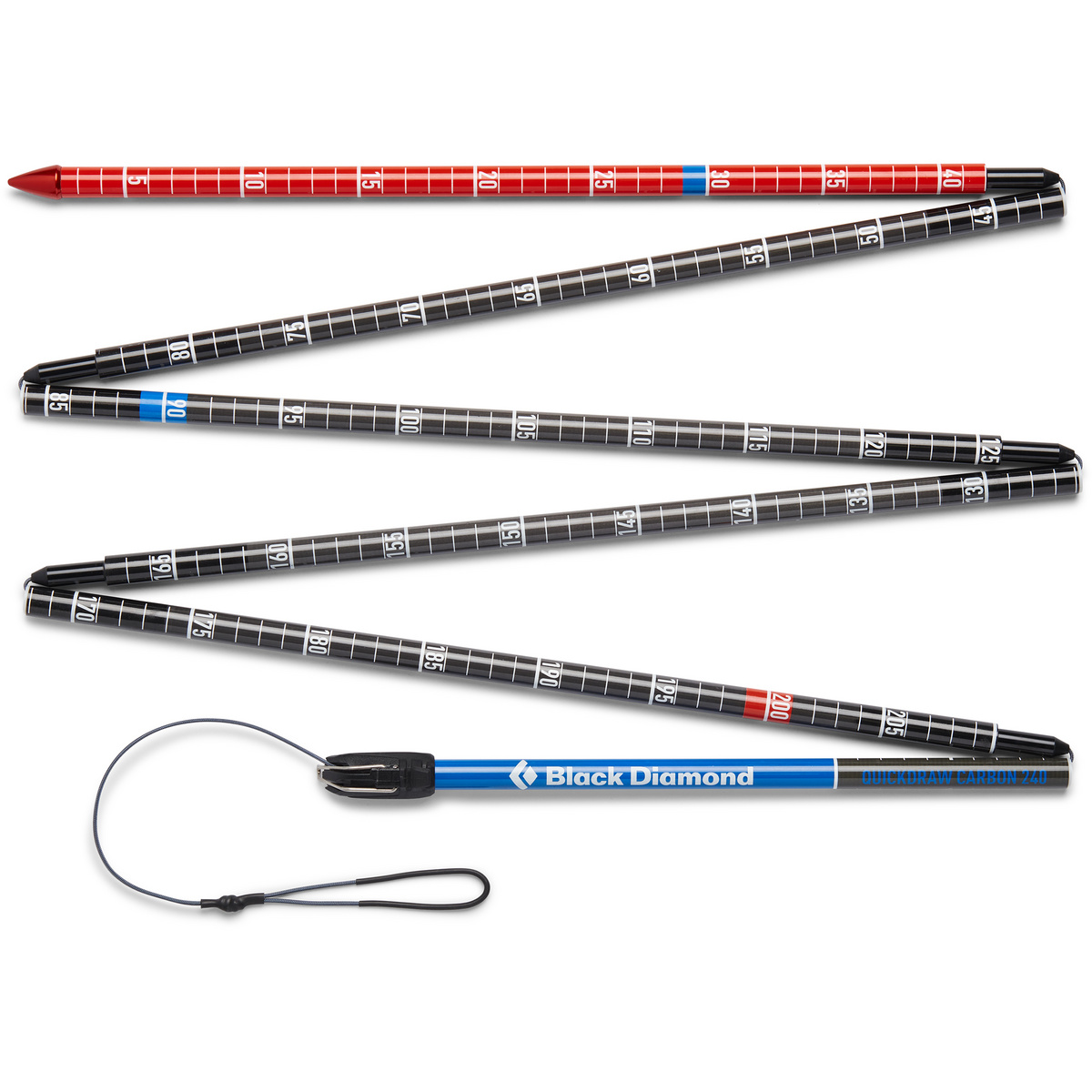 Black Diamond Quickdraw Carbon 240 Lawinensonde