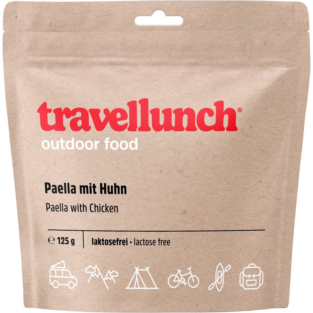 Travellunch Paella mit Huhn - laktosefrei
