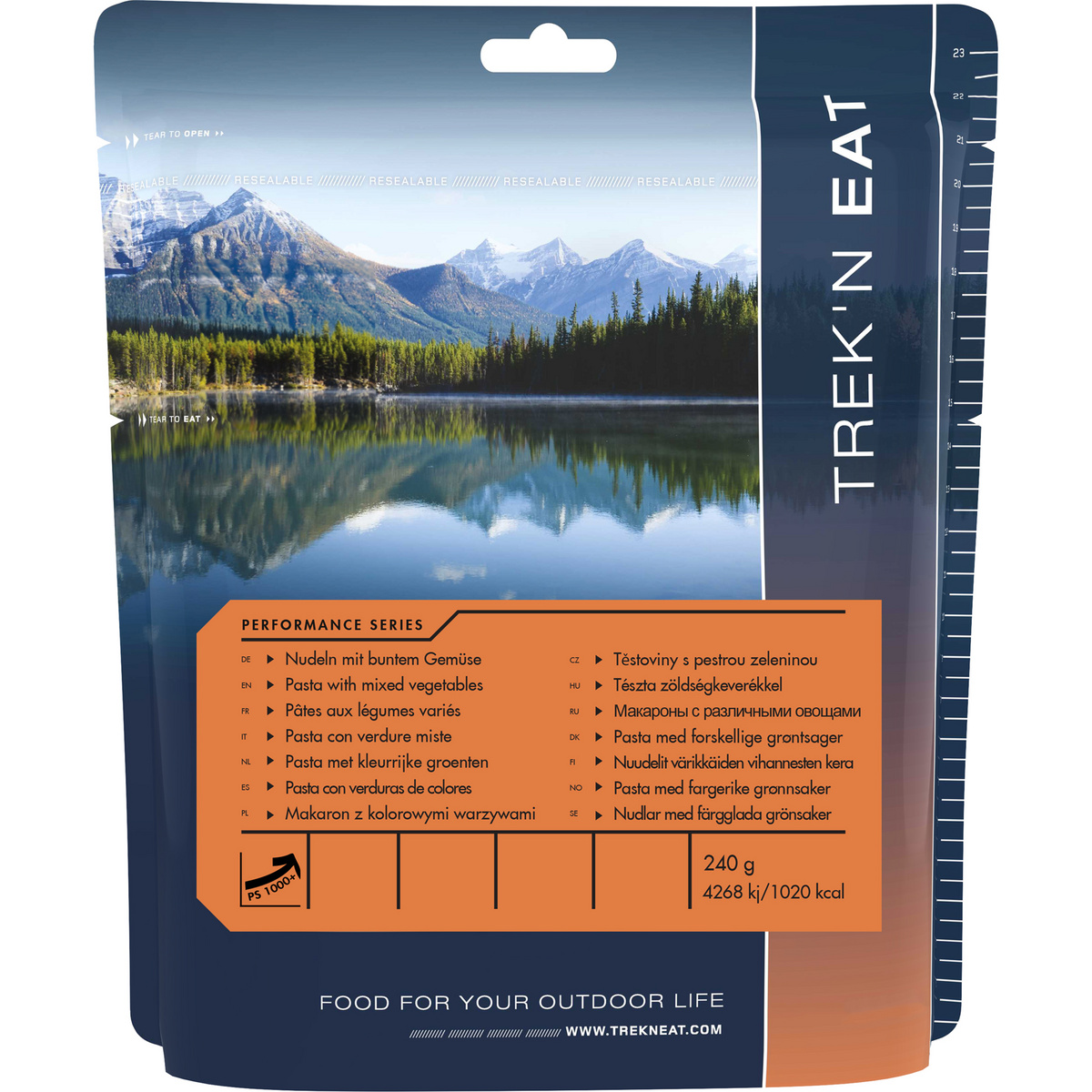 Trek'n Eat Nudeln mit buntem Gemüse