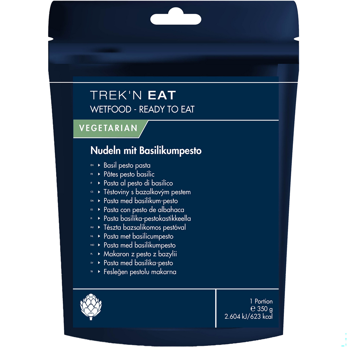Trek'n Eat Ready to Eat Nudeln mit Basilikumpesto