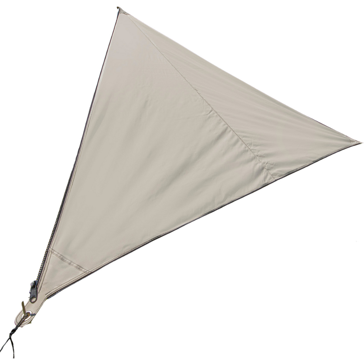 Bent TC-Zip-Canvas Single Sonnensegel
