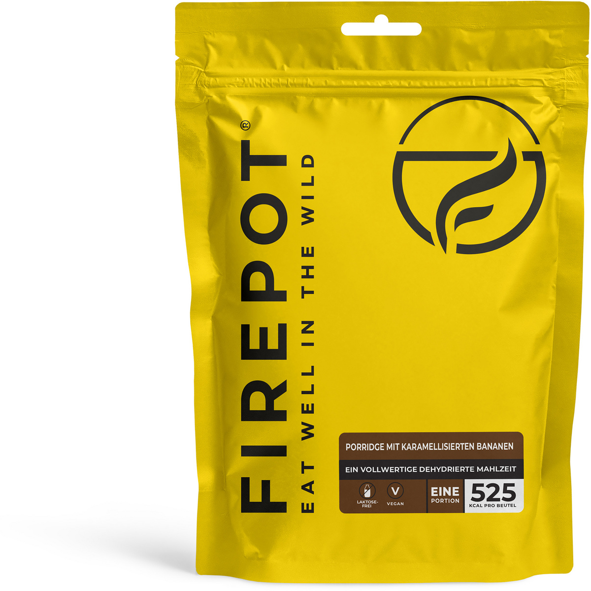 Firepot Porridge mit karamellisierten Bananen