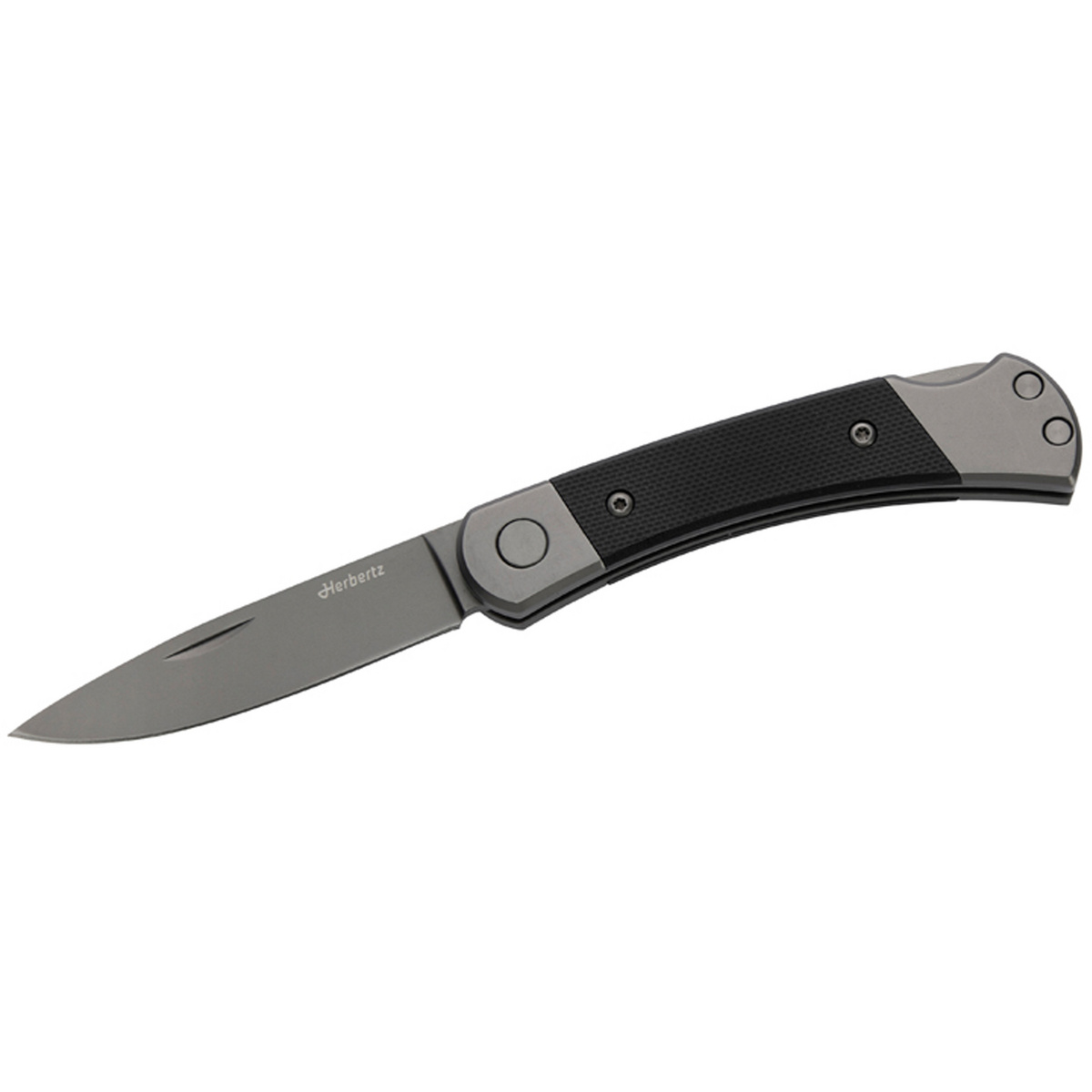 Herbertz Titanbeschichtung Grey D2 Small Taschenmesser