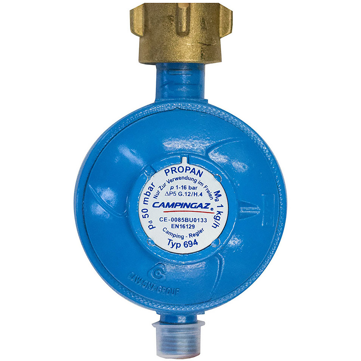 Campingaz Regler, 50 mbar, 1 Kg/h