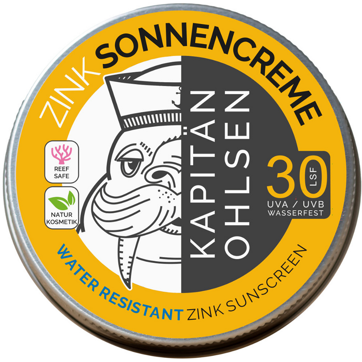 Kapitän-Ohlsens Zink LSF30 Sonnencreme