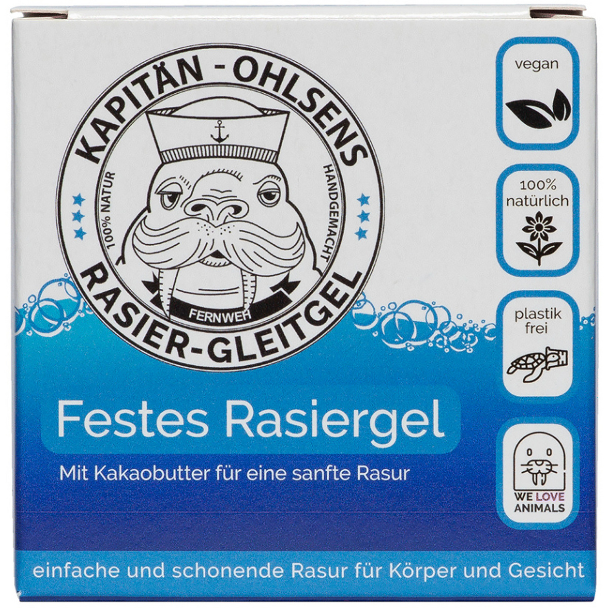Kapitän-Ohlsens Festes Rasiergel