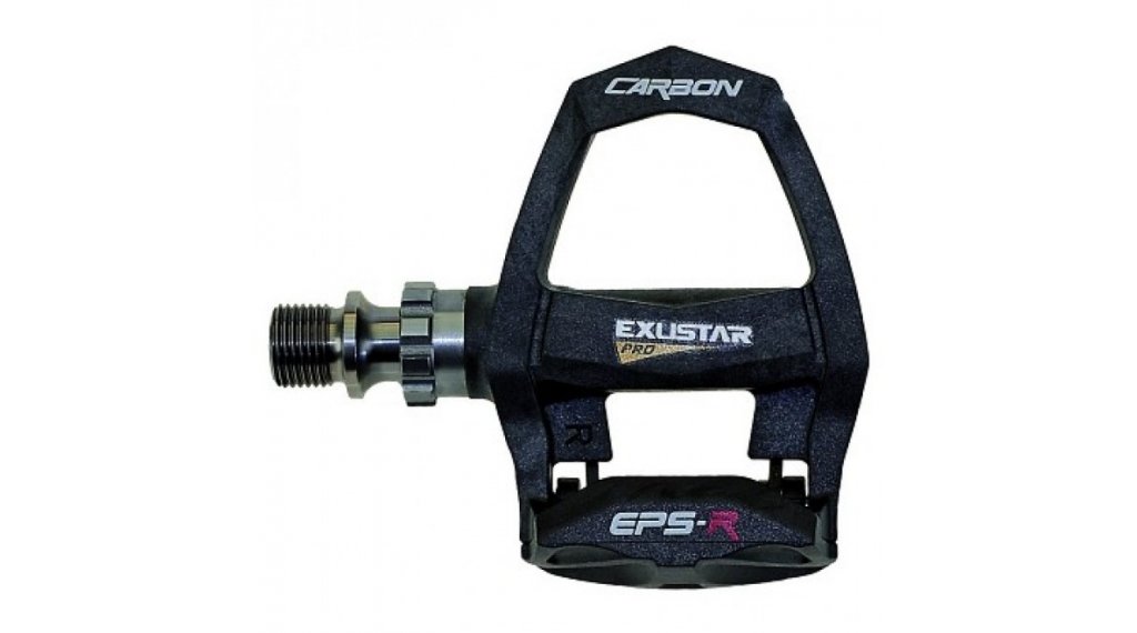 Exustar E-PR200 Road-Pedale carbonfaserverstärkt Titanachse (Fahrergewicht max. 85kg)