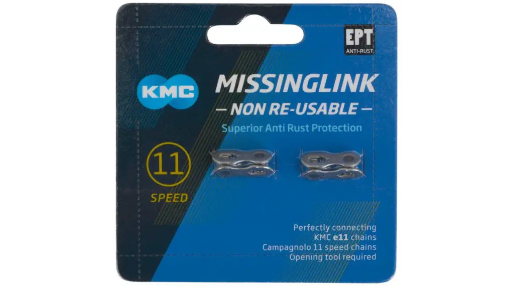 KMC Kettenschloss MissingLink - Set 11-fach Non-Re-Usable silver (2er-Pack)