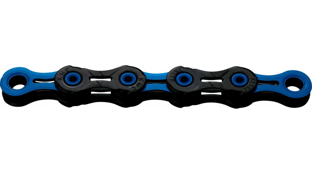 KMC DLC11 Kette 11-fach - 118-Glieder black/blue