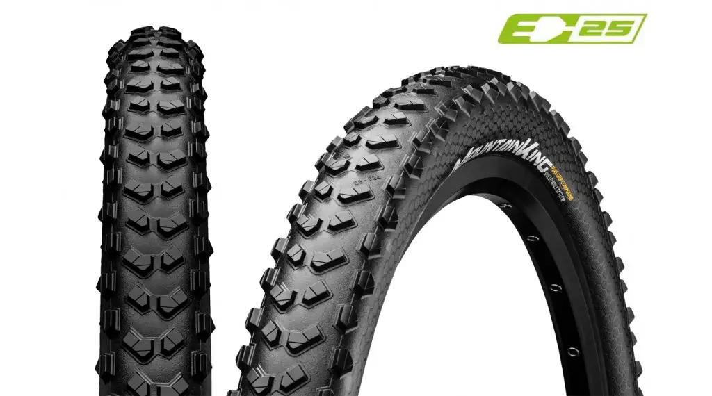 Continental Mountain King ShieldWall 29" Faltreifen 58-622 (29x2.30) schwarz/schwarz/skin