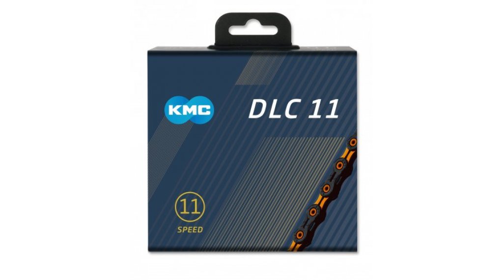 KMC DLC11 Kette 11-fach 118-Glieder - Gold, Orange, Schwarz