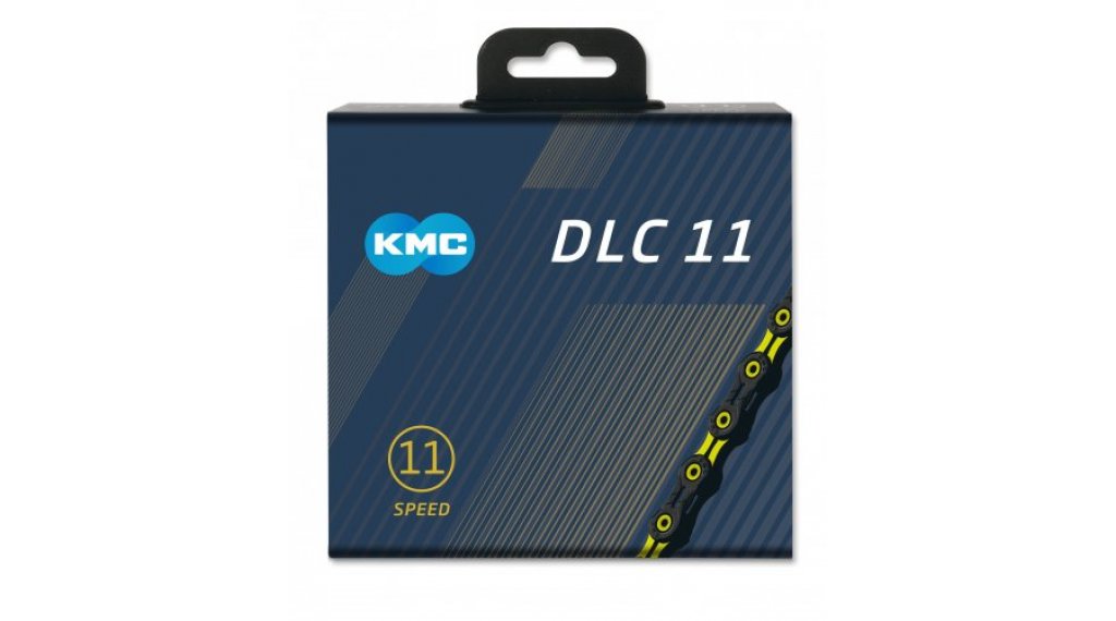 KMC DLC11 Kette 11-fach 118-Glieder - Gelb, Schwarz