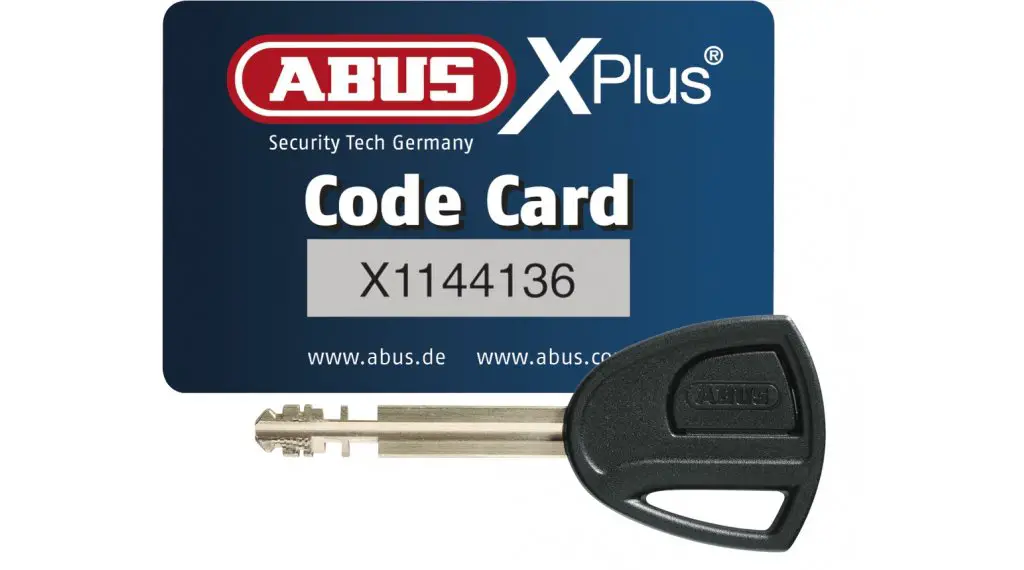 Abus 1010 City Chain Kettenschloss 110cm black