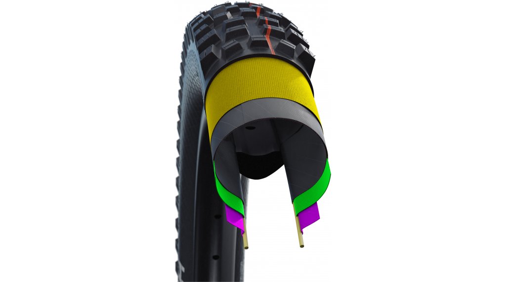 Schwalbe Hans Dampf Evolution 29" Faltreifen ADDIX SOFT Super - Braun