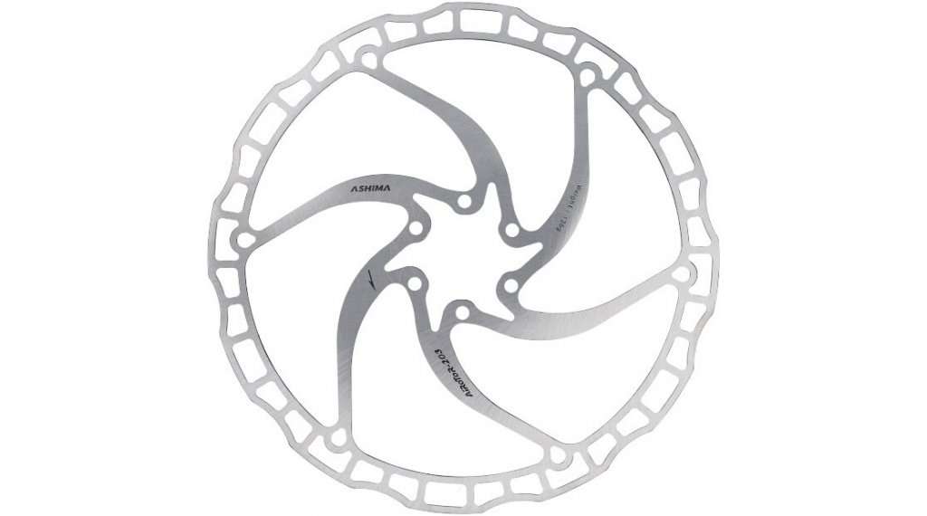 Ashima ARO-08 Bremsscheibe 6-Loch 203mm silver - Ashima ARO-08 Bremsscheibe 6-Loch 203mm silver