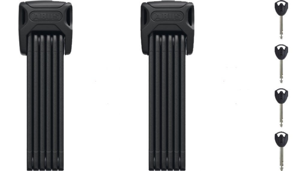 Abus 6000K Bordo Faltschloss Twinset 90cm black