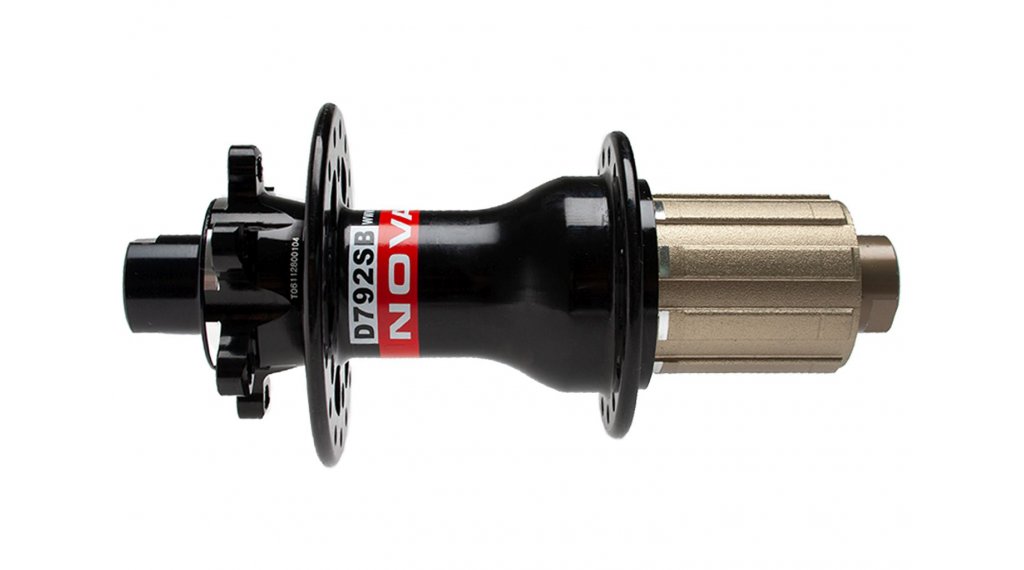Novatec MTB Disc Superlight X12 Hinterradnabe 32-Loch 142mm schwarz