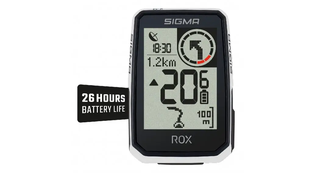 SIGMA ROX 2.0 Endurance GPS - Fahrradcomputer weiß