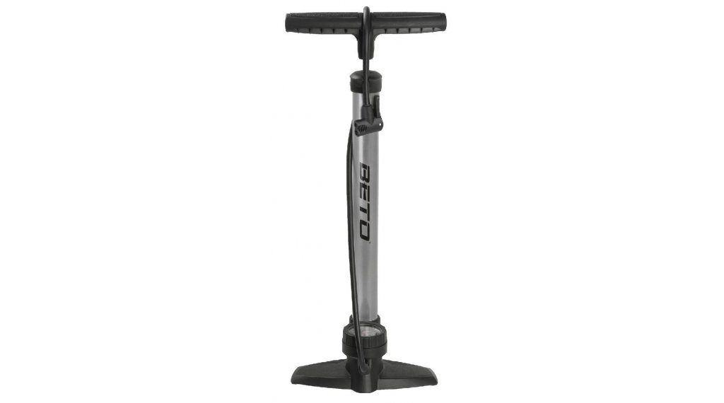 BETO Standpumpe silber/schwarz
