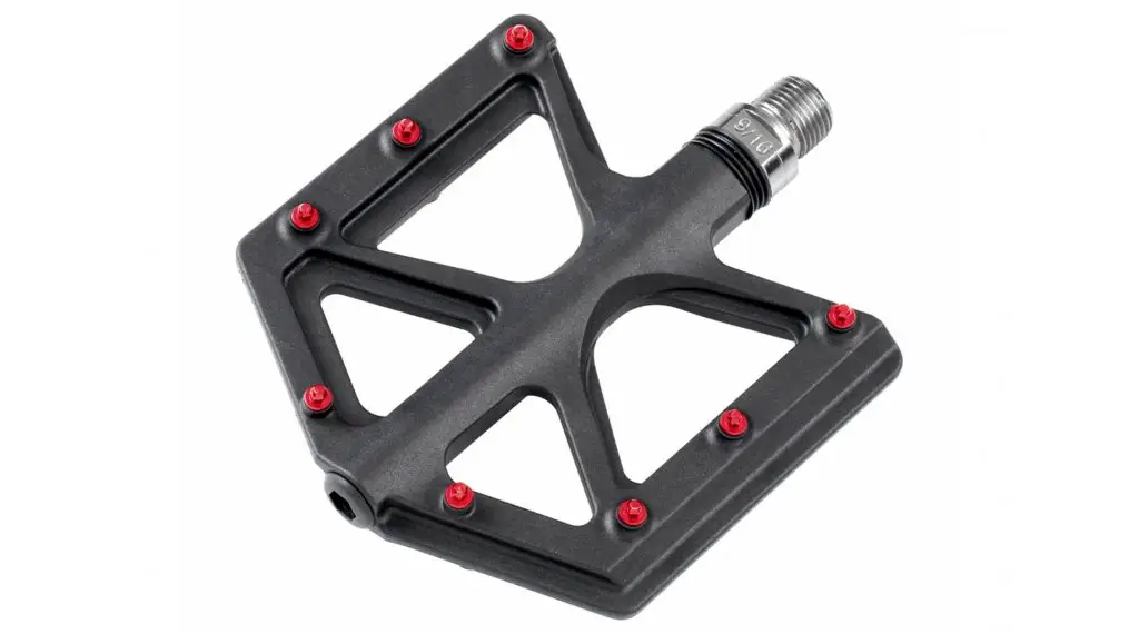 Barbieri D213 Pedale carbon/schwarz/rot