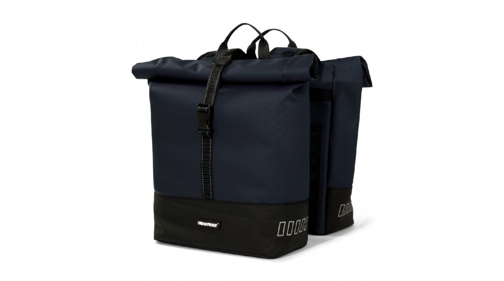 Urban Proof Up Recycled Double Roll Gepäckträgertasche 38L blau