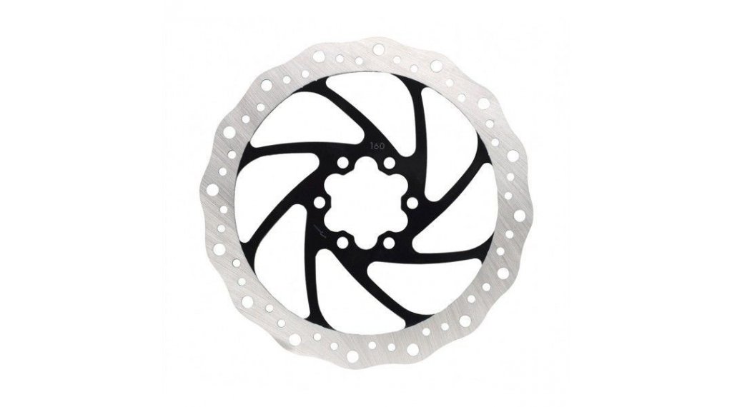 Barbieri 02 Bremsscheibe 6-Loch 180mm schwarz/silber
