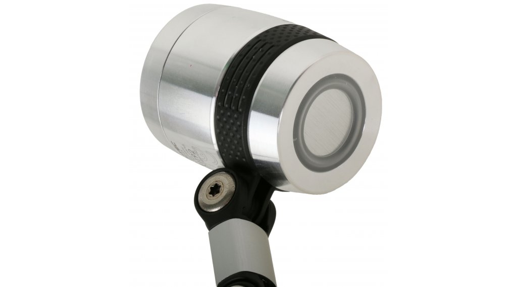 Busch &amp; Müller Lumotec IQ-X Senso Plus LED Frontlicht - silber
