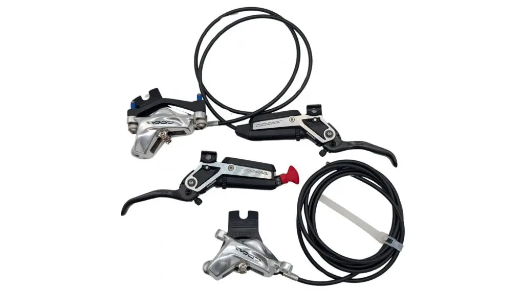 SRAM Code Ultimate Stealth Scheibenbremse Set VR+HR (850/1900mm) Hinge Clamp (BULK)