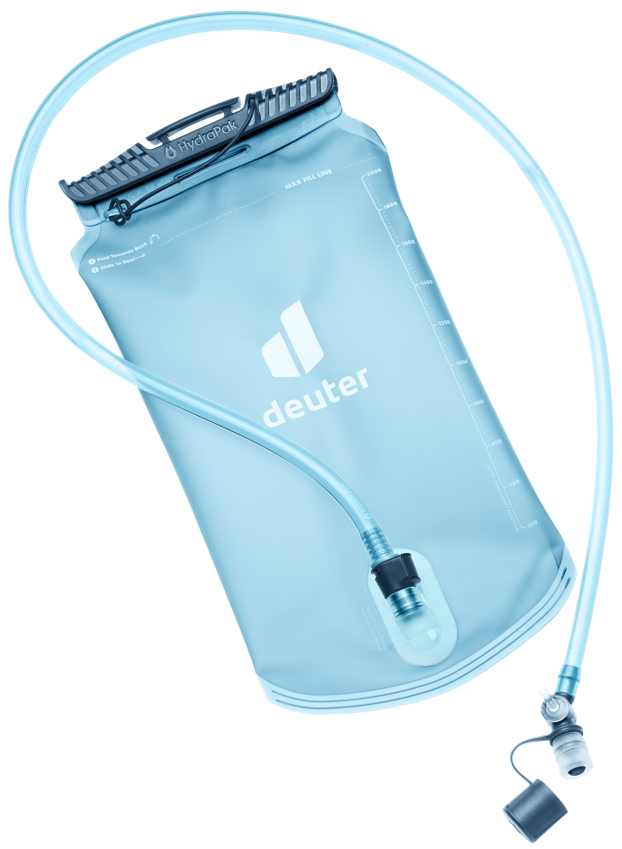 HydraPak® Streamer II 2.0 L - Blau