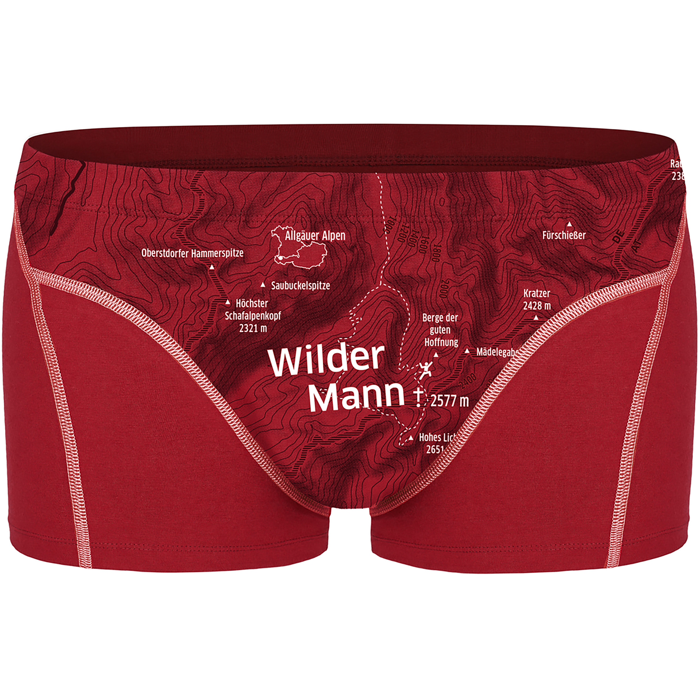 Ein schöner Fleck Erde Herren Wilder Mann Boxer