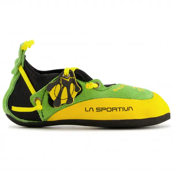 La Sportiva - Kid's Stickit - Kletterschuhe Gr 28/29 gelb/grün/oliv