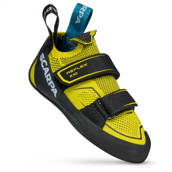 Scarpa - Kid's Reflex - Kletterschuhe Gr 30 gelb/oliv