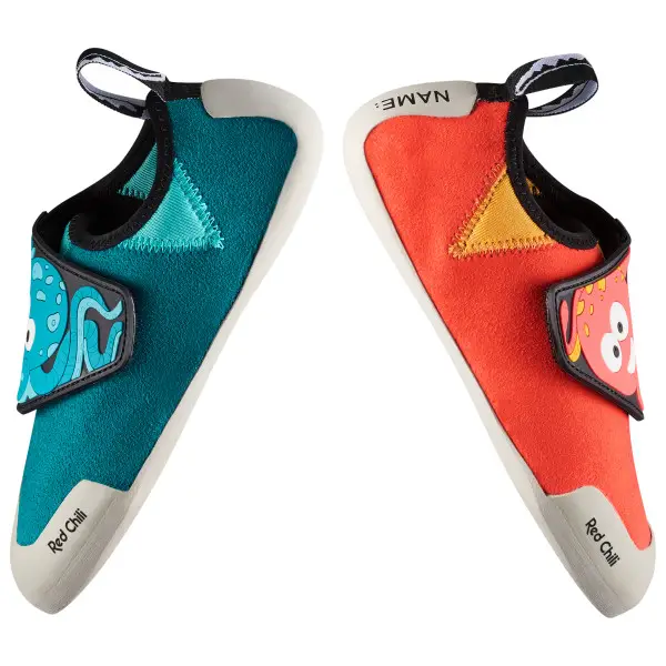 Red Chili - Kid's Pulpo - Kletterschuhe Gr 31/32 rot/türkis/blau