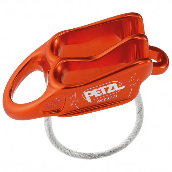 Petzl - Reverso - Sicherungsgerät rot
