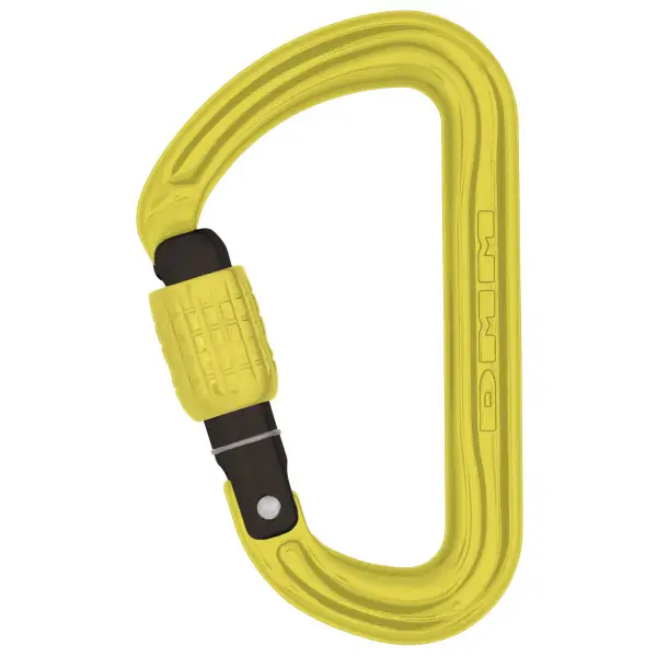 DMM - Shadow - Verschlusskarabiner Gr Screwgate gelb