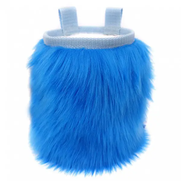 Crafty Climbing - Furry Chalk Bag - Chalkbag blau