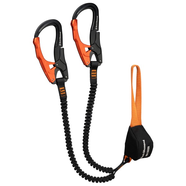 Black Diamond - Iron Cruiser Via Ferrata Set - Klettersteigset schwarz/orange