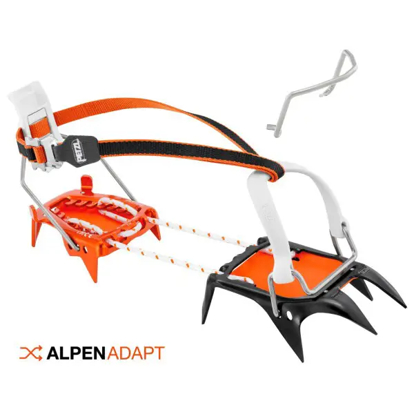 Petzl - Leopard Hybrid Leverlock Universal - Steigeisen orange