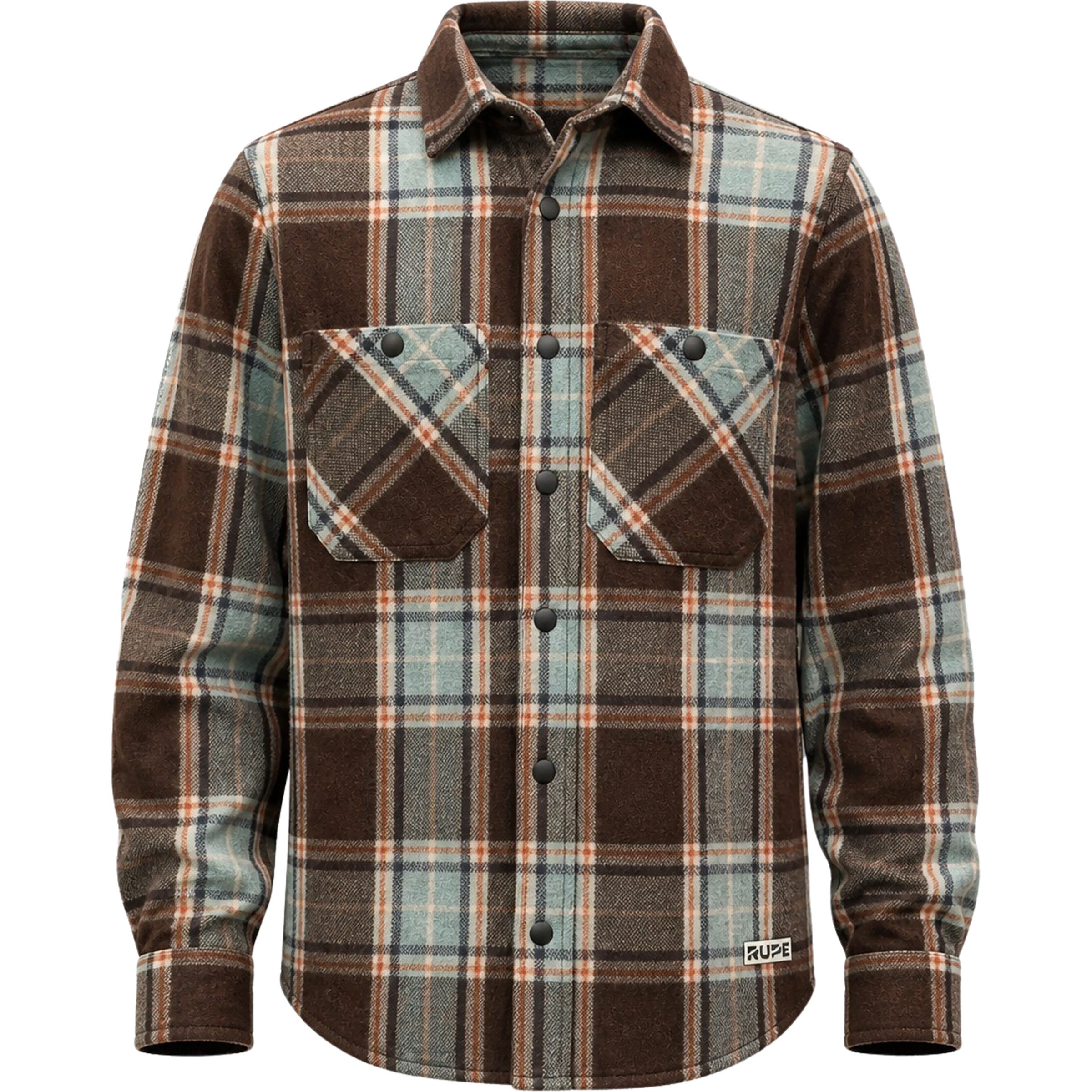Rupe Herren Bump Wool Hemd